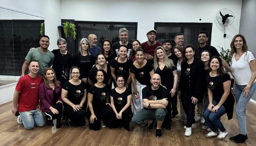 Alunos se divertindo em aula